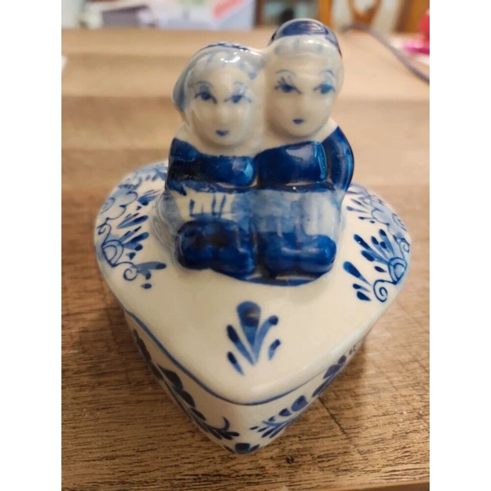 Heart Shaped Trinket Box